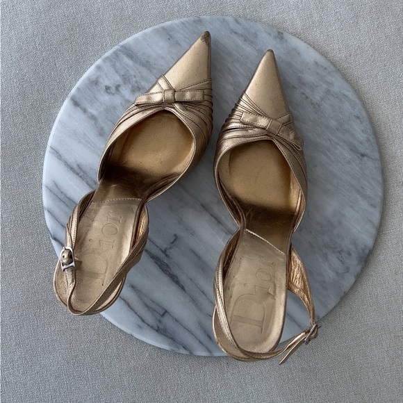 Authentic DIOR Slingback Heels - Picture 4 of 5